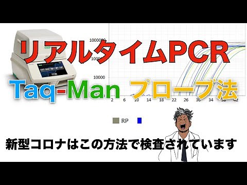 新型コロナウイルスの検出に使われているリアルタイムPCRの手法はTaqManプローブ法だ！