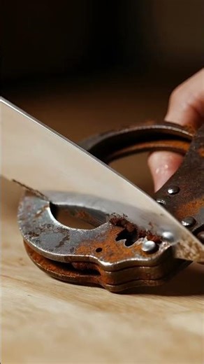 Cutting Handcuffs ASMR 🔗🔪 | Insanely Satisfying Metal Break #metalcutting #asmr #viral #usa