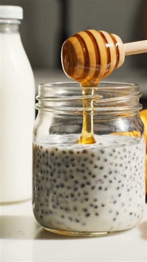 Tropical Mango Chia Seed Pudding​: The Ultimate Tropical Morning Glow 🥭🥥✨#cleaneating