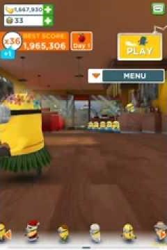 Despicable Me Minion Rush 1.6.0 apk mod momey hack ultimate money + banana