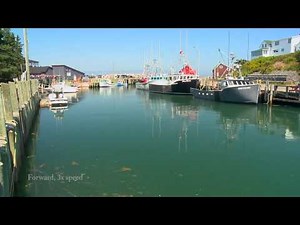 Halls Harbour Tide, Time Lapse