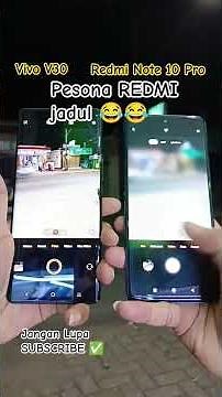 Vivo V30 vs Redmi Note 10 Pro test kamera #Vivov30 #Redminote10pro