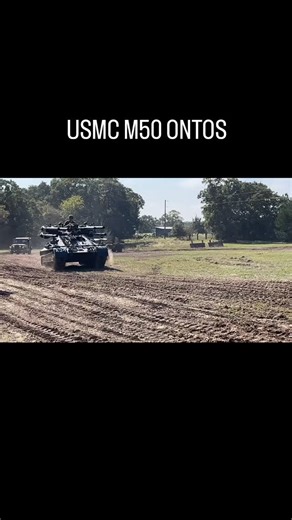 Aces Flying High on Instagram: "Vietnam War era US Marine Corps M50 Ontos tank destroyer armed with 6 x 105mm recoilless rifles on the move at History in Motion 2025. #usmarinecorps #m50ontos #vietnamwar #historyinmotion2025 #museumoftheamericangi"