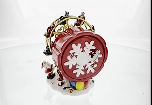 Santa's Whirling Ferris Wheel Rotating Musical Figurine