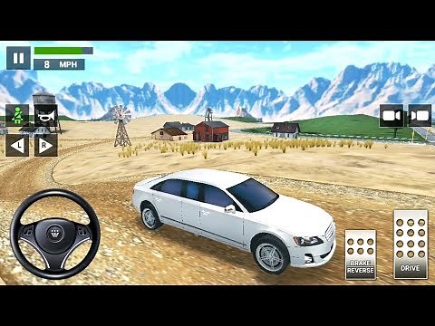 Driving Academy 2 Drive & Park Cars Simulator - White Car Driving - Android Gameplay