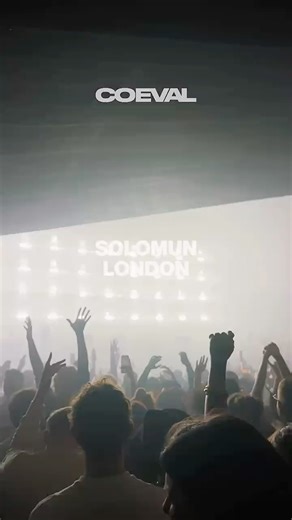 COEVAL on Instagram: "Solomun live at Alexandra Palace in London delighted us with incredible introspection and beautiful sound. A night that felt emotional, deep and genuinely moving. @solomun @yourallypally @themediananny"