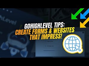 go high level tutorial | Go High Level Website & Form Builder Tutorial | Funnel vs Website Explained