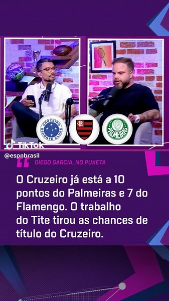 Cruzeiro e suas chances no Campeonato Brasileiro