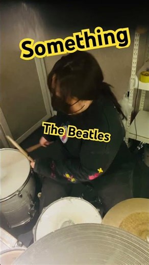 the beatles something drum cover