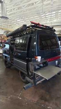 Japanese 4x4 Camper Van Built for the Wild | 1991 Mitsubishi Delica L300