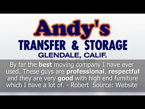 Best Self Storage Reviews! - Andy's Transfer & Storage - Glendale, CA - REVIEWS
