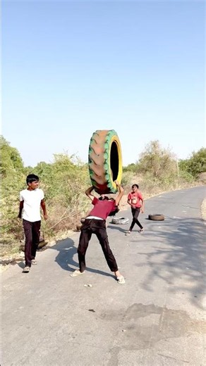 Bhai Ka Desi Power Dekho 😱😱👀👀🥳🥳 #shorts #fitness #funny #comedy