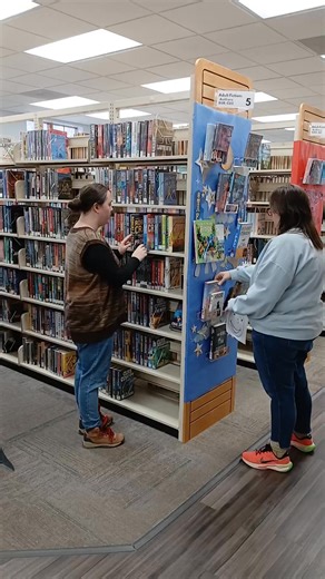 We might have one or two... let me check the back. 🕵️‍♀️ #librarytiktok #librarianhumor #retailproblems #booktok #customerservice #worklife #obviousquestions | Centralia Public Library