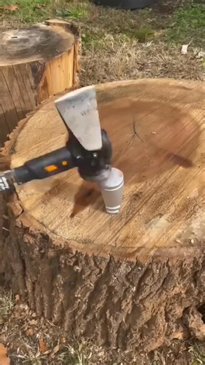 Effortlessly split tough logs. ⚡ Meet the Stihl Twisted Wood & Log Splitting Wedge — engineered for maximum power and precision. Perfect for firewood and all your wood projects.  | Byhonorary | Facebook