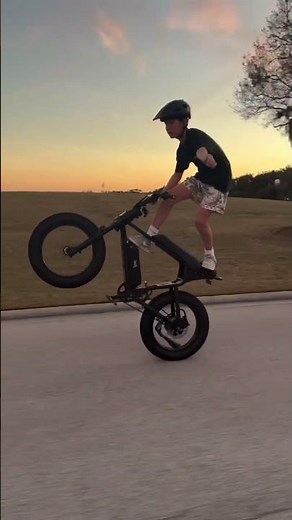 Balance, courage, and pure freedom on a Macfox ebike. ⚡