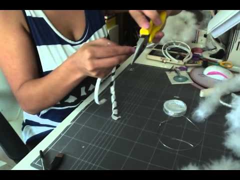 How to make an easy Angel Halo Head band