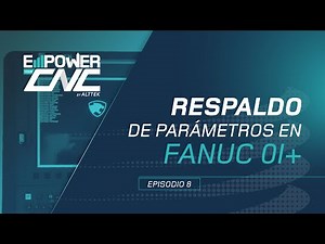 Respaldo de Parámetros en Máquinas CNC | All Data Backup CNC Parameters | Control FANUC 0i+