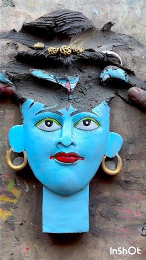 Mahadev murti making/bholenath murti making/mahadev idol making}shorts