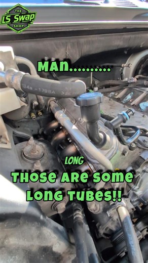 Header install on the TBSS!! #trailblazerss #ls2 #chevy #enginebuild #speedengineering | The LS Swap Shop