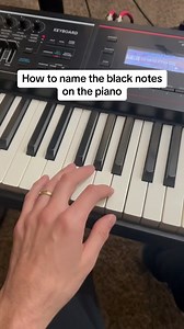 59 reactions | This beginner piano lesson will teach how to name the black notes on the piano. It explains the concepts of sharps and flats! #beginnerpiano #pianolessons #onlinepianolessons #musictheory | Digital Piano School | Facebook