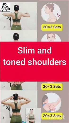 Slim and toned shoulder #exercise #gym #fatloss