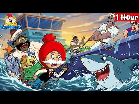 Chacha on a Ship! Sailor or Prisoner?🚢 | Nonstop Cartoon Marathon | 1-Hour Marathon!