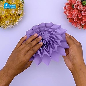 6.9K views · 29 reactions | How to fold and cut paper snowflake for Christmas snowflake - 3D Christmas snowflake making tutorial Part 1 | DIY And Paper Crafts | Facebook
