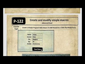 #31 - Notes - Practical - 120 to 125 | COPA | Easy to Write | Easy for Read | ITI College