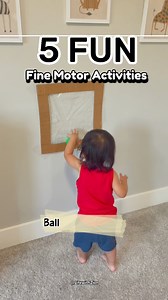 5 Fun and Easy Fine Motor Activities you can do with your child! 🤩🥰 #montessoriactivities #diyactivitiesforkids #finemotoractivity #toddleractivities #preschoolactivities #kindergartenactivities #LearningthroughPlay | Life with Zion