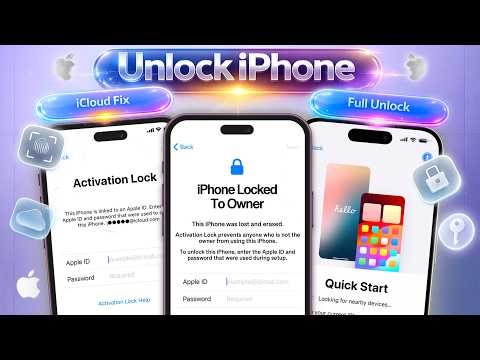 iPhone Locked to Owner? How to Unlock It (Forgot Apple ID Fix)