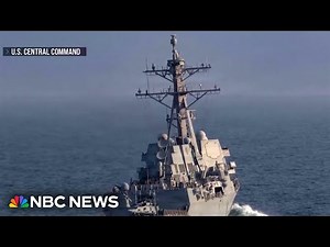 First images of U.S. blockade of Iran