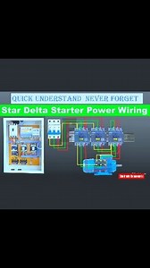 Complete Star Delta Power Circuit Diagram | 𝐄𝐥𝐞𝐜𝐭𝐫𝐨𝐧𝐢𝐜 𝐂𝐨𝐦𝐩𝐨𝐧𝐞𝐧𝐭𝐬