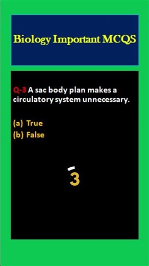 Circulatory System || MCQS -1