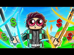 Buying the STRONGEST DEMON SLAYER Attacks in Roblox