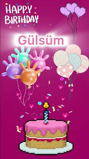 İyi ki Doğdun Gülsüm İsme Özel Komik Doğum Günü Şarkısı