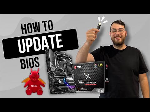 MSI MAG B550 TOMAHAWK Motherboard BIOS Update (Step-by-Step Guide)