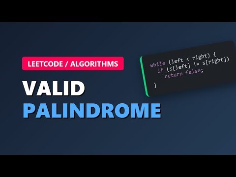 Valid Palindrome - LeetCode Easy - Python & Java Interview Solution