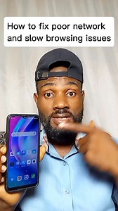 3.2M views · 45K reactions | How to fix poor network and slow browsing issues. #techtips #techtricks #viralreelsシ | Oga Sunny | Facebook