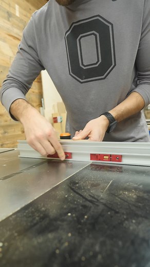 1K views | The miter gauge that comes with most table saws is absolutely useless! What you need to do is attach a larger reference surface to it to really make it useful. This one is from woodpeckers, but there are TONS of options out on the market... or just toss a piece of plywood/mdf on there  | Spencley Design Co | Facebook