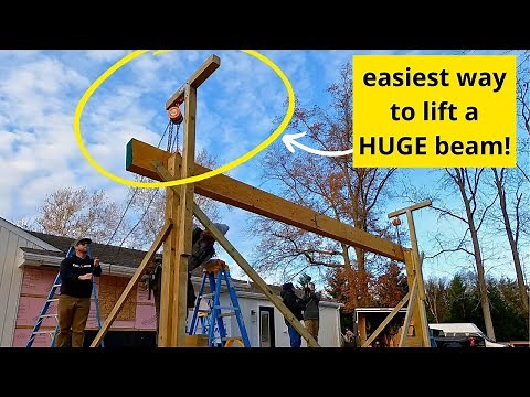 Building A Shed Roof Over A Deck PART 1