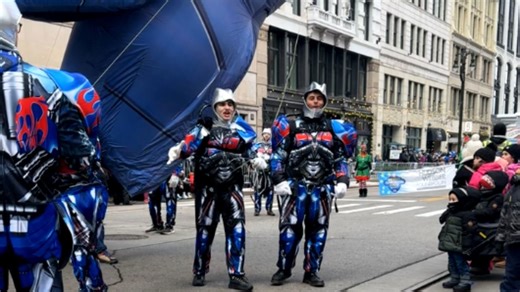 Optimus Prime takes center stage at 2024 America's Thanksgiving Parade in Detroit