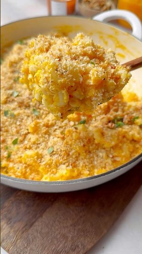 Healthier Mac n Cheese with Butternut Squash & Cottage Cheese #macandcheeserecipe