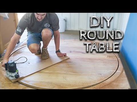 How To Build A Round Table | Easy Steps
