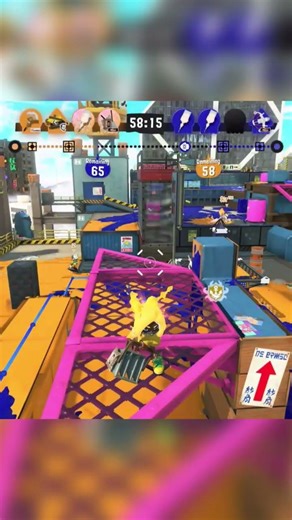 What kind of lag is this😭 #splatoon3 #nintendo #splatoon #スプラトゥーン3
