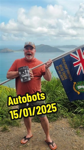 🇻🇬Autobots of the Day 15/01/2026 🇻🇬 ~ Sing 🎤 Laugh 😆 Dance 💃🏽 🕺🏽 Learn Musical Entertainer & Tour Guide 🎶 The Best 🌟 💯 🎵 Automatic Good Time 🍹 Transformers Tour of the VI #ttvi #bvisoultrain #mejo #bvikaroake We don’t own the rights to the music.