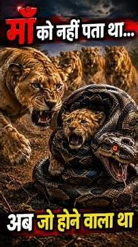 The Mother Didn't Know... What Was About to Happen | Lioness vs. Python Story #Shorts #motherlove...