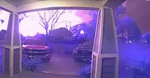 Doorbell Video Catches Blinding Chemical Plant Explosion Miles Away