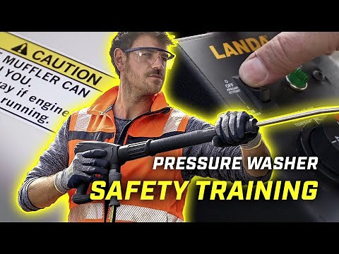 Pressure Washer Safety Certification Training and Guidelines