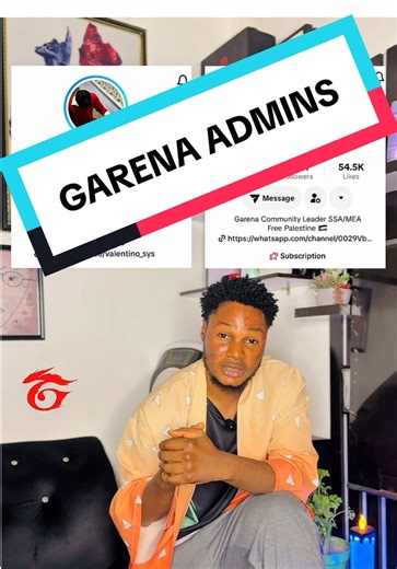 Insights on Garena Admins and Free Fire Community
