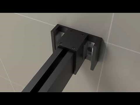 MCOCOD DS01 Double Sliding Shower Door - Installation Guide